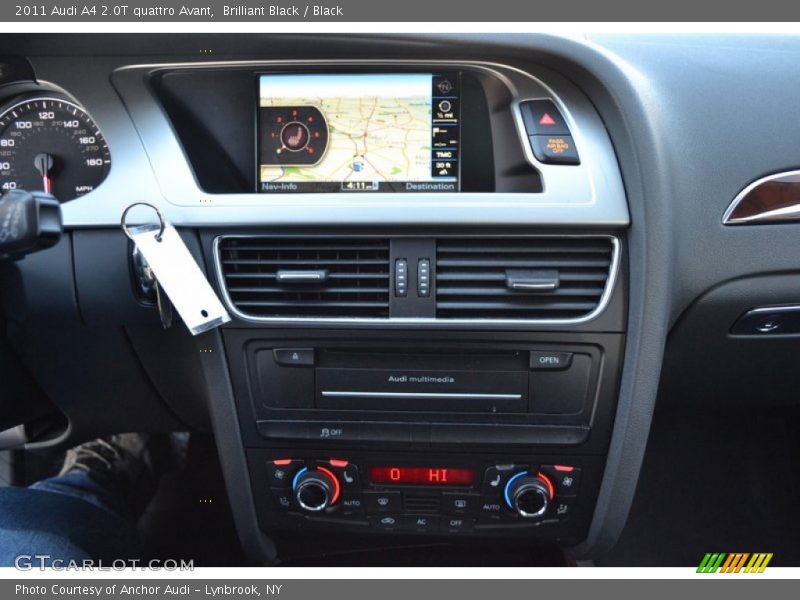 Brilliant Black / Black 2011 Audi A4 2.0T quattro Avant