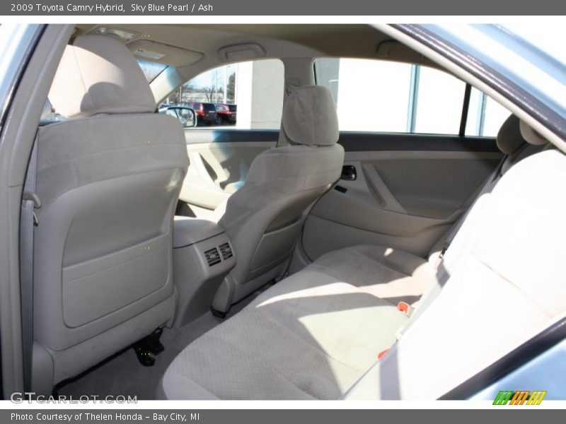 Sky Blue Pearl / Ash 2009 Toyota Camry Hybrid
