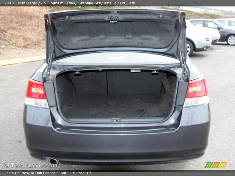 Graphite Gray Metallic / Off Black 2010 Subaru Legacy 2.5i Premium Sedan