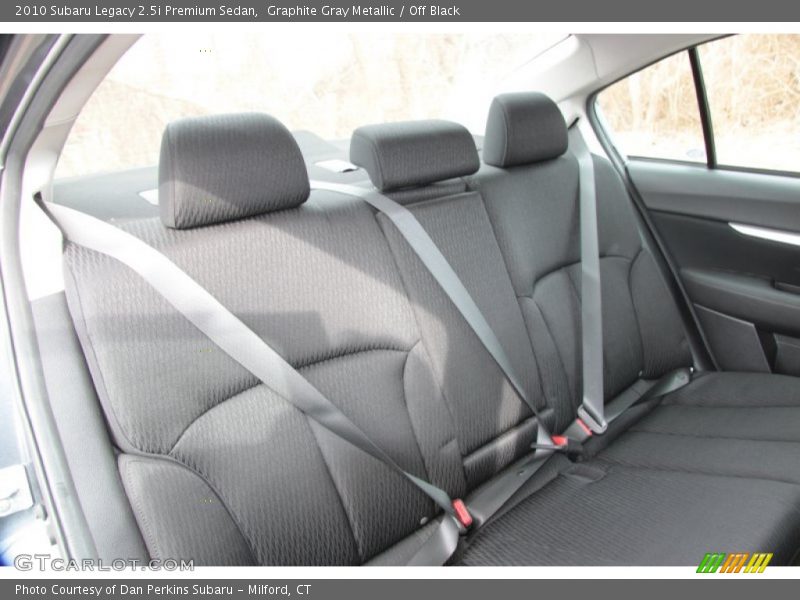  2010 Legacy 2.5i Premium Sedan Off Black Interior