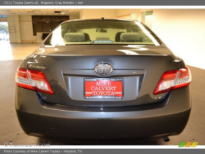 Magnetic Gray Metallic / Ash 2011 Toyota Camry LE