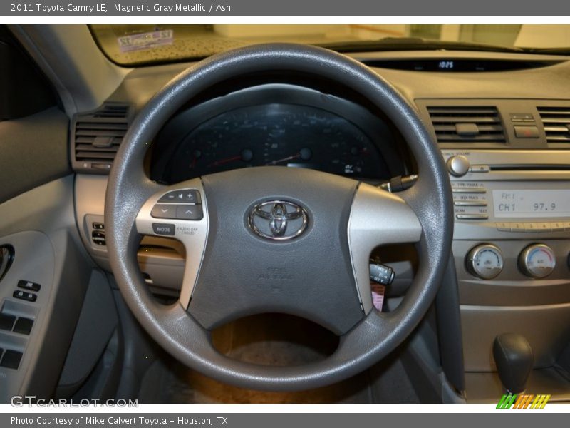 Magnetic Gray Metallic / Ash 2011 Toyota Camry LE