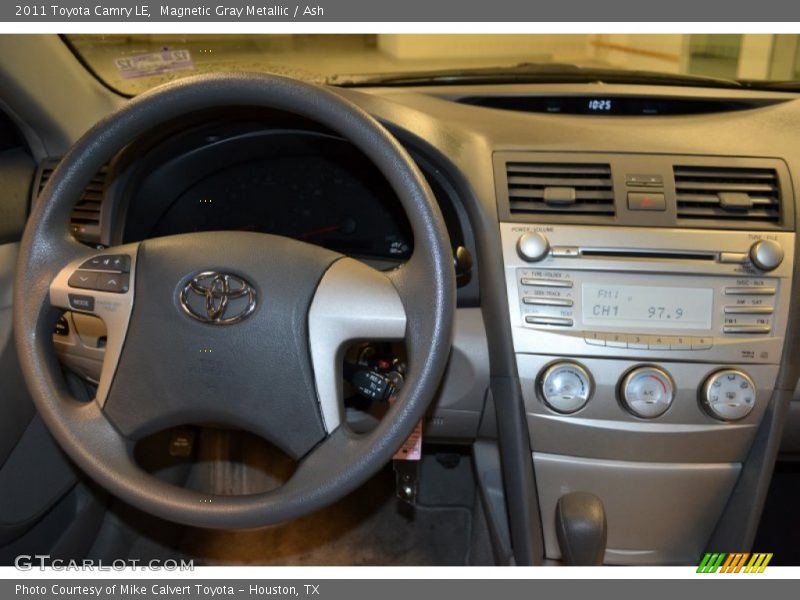 Magnetic Gray Metallic / Ash 2011 Toyota Camry LE