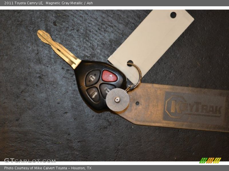 Magnetic Gray Metallic / Ash 2011 Toyota Camry LE