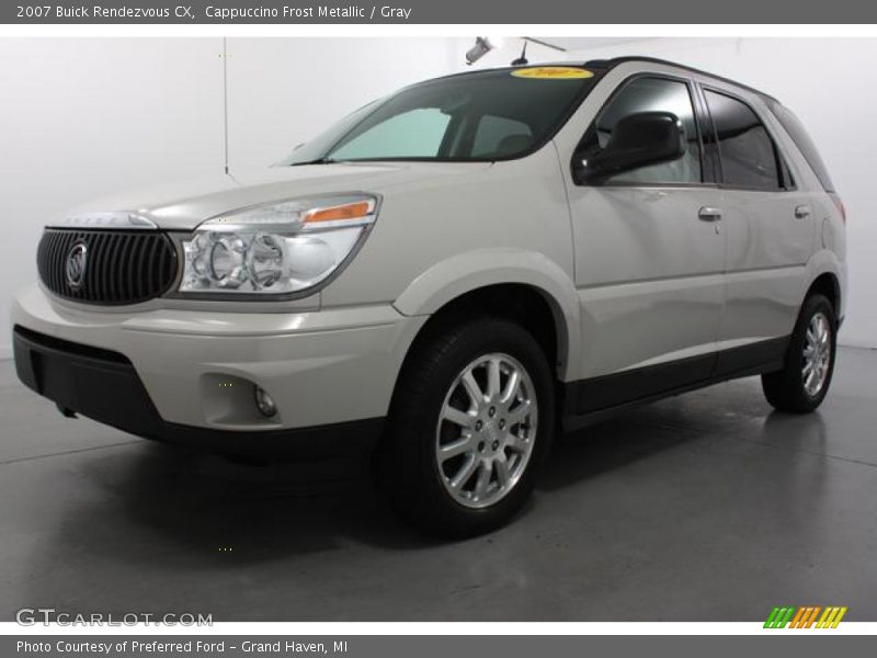 Cappuccino Frost Metallic / Gray 2007 Buick Rendezvous CX