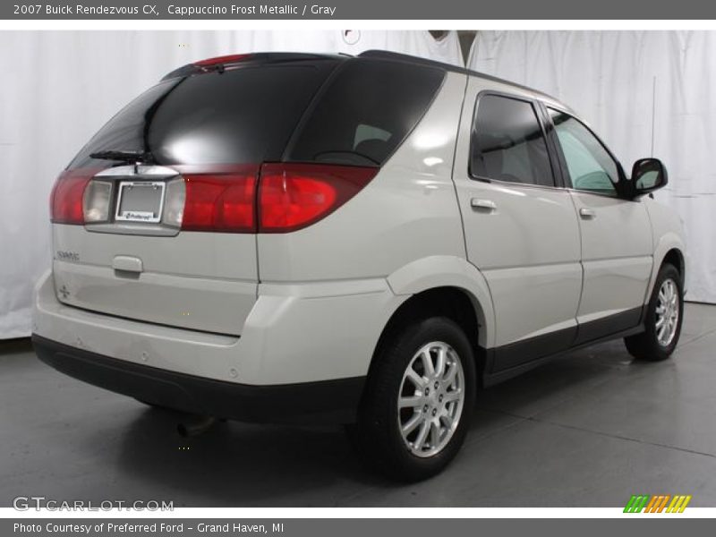 Cappuccino Frost Metallic / Gray 2007 Buick Rendezvous CX