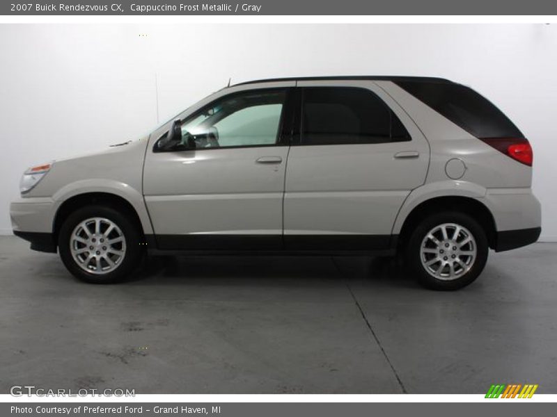 Cappuccino Frost Metallic / Gray 2007 Buick Rendezvous CX