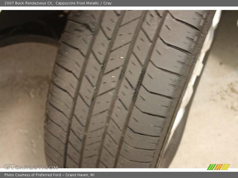 Cappuccino Frost Metallic / Gray 2007 Buick Rendezvous CX