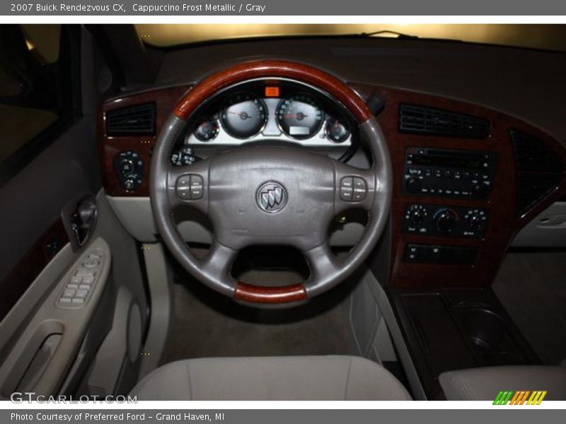 Cappuccino Frost Metallic / Gray 2007 Buick Rendezvous CX