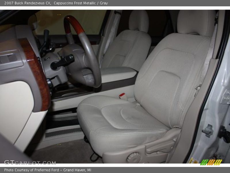 Cappuccino Frost Metallic / Gray 2007 Buick Rendezvous CX