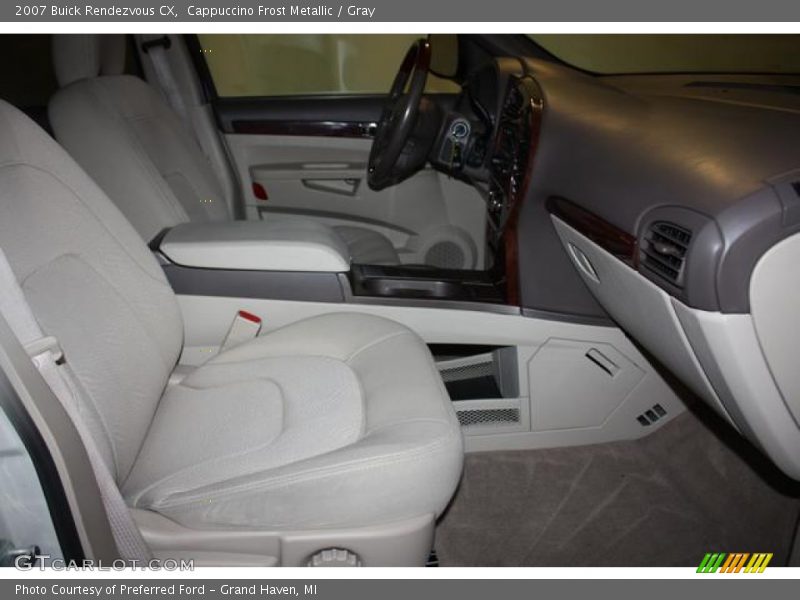 Cappuccino Frost Metallic / Gray 2007 Buick Rendezvous CX