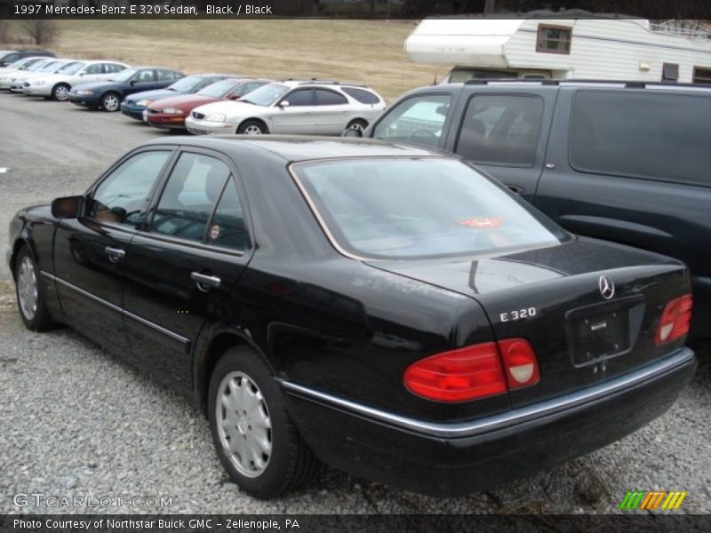 Black / Black 1997 Mercedes-Benz E 320 Sedan