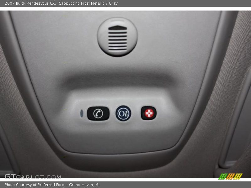 Cappuccino Frost Metallic / Gray 2007 Buick Rendezvous CX