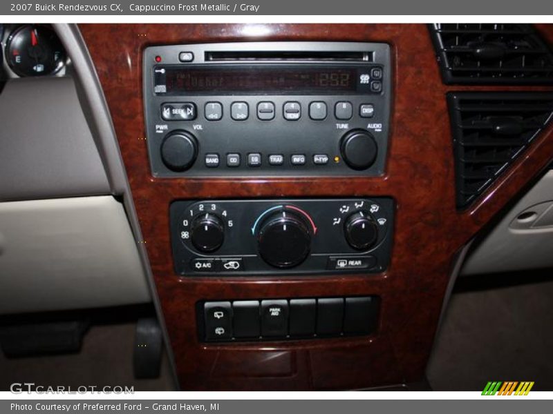Cappuccino Frost Metallic / Gray 2007 Buick Rendezvous CX
