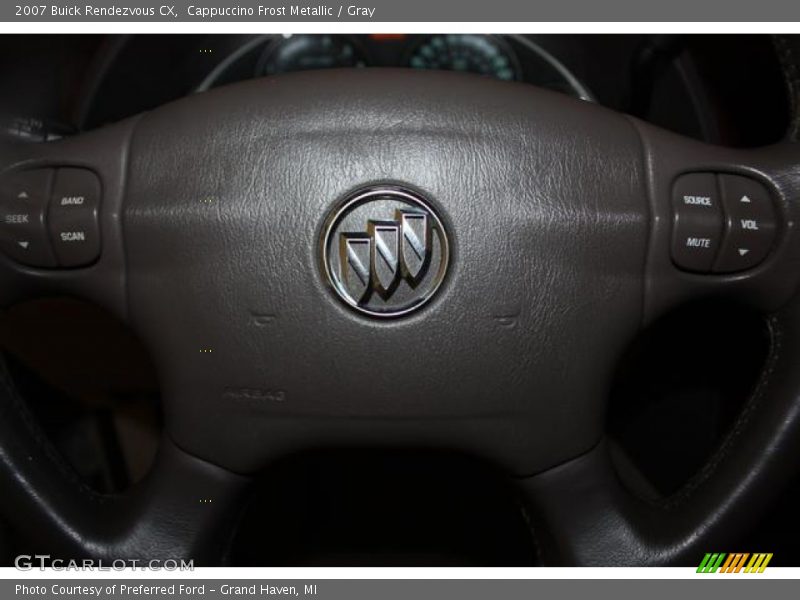Cappuccino Frost Metallic / Gray 2007 Buick Rendezvous CX