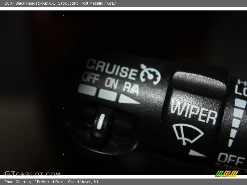 Cappuccino Frost Metallic / Gray 2007 Buick Rendezvous CX