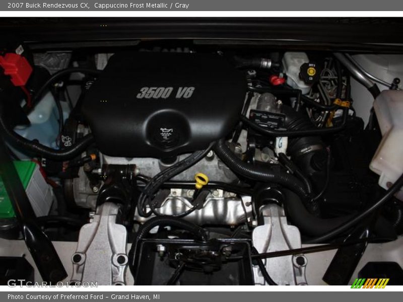 Cappuccino Frost Metallic / Gray 2007 Buick Rendezvous CX