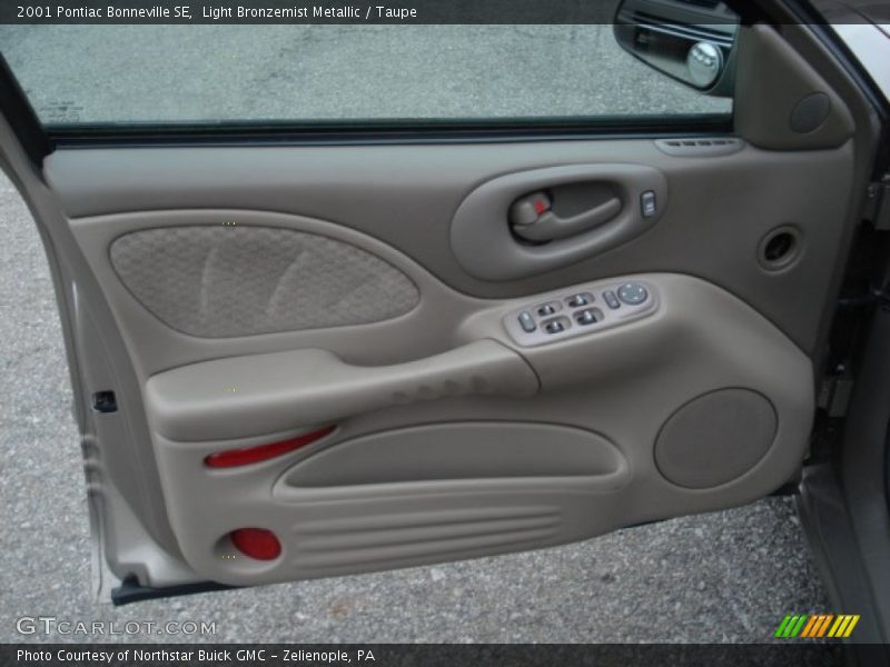 Light Bronzemist Metallic / Taupe 2001 Pontiac Bonneville SE