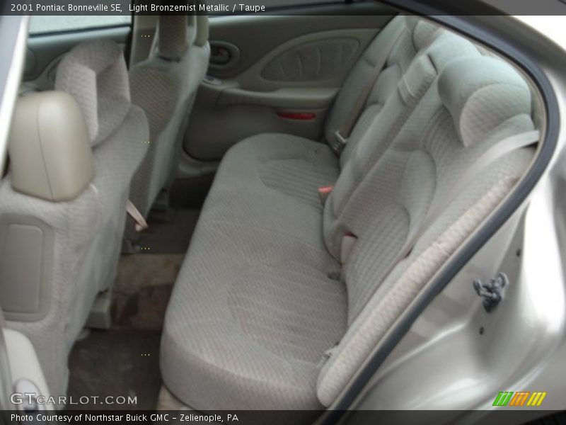 Light Bronzemist Metallic / Taupe 2001 Pontiac Bonneville SE