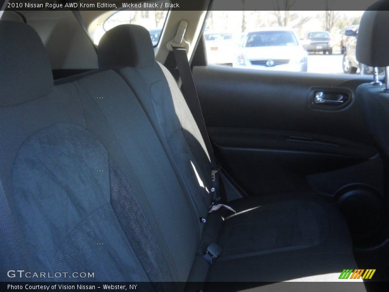 Wicked Black / Black 2010 Nissan Rogue AWD Krom Edition
