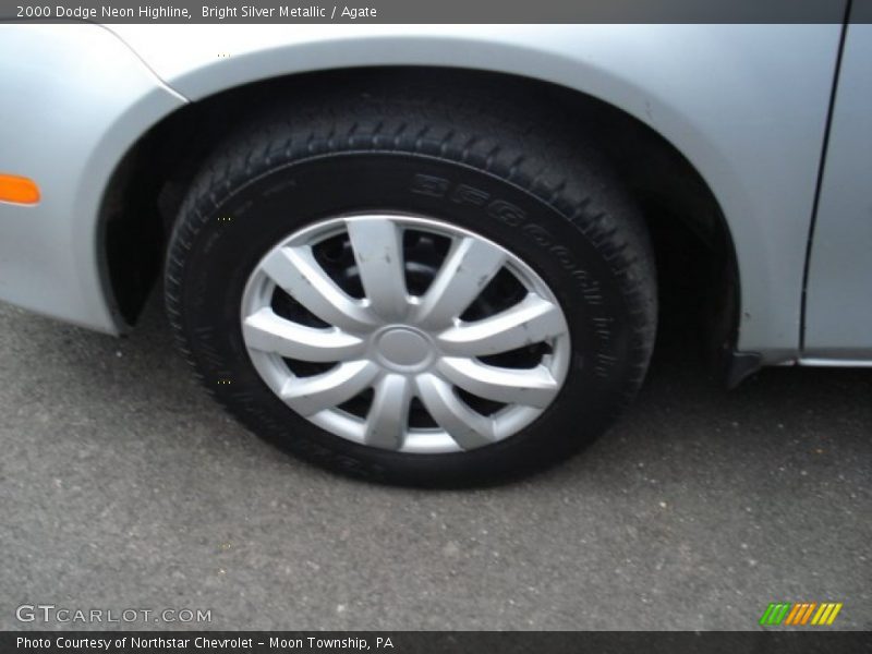 Bright Silver Metallic / Agate 2000 Dodge Neon Highline