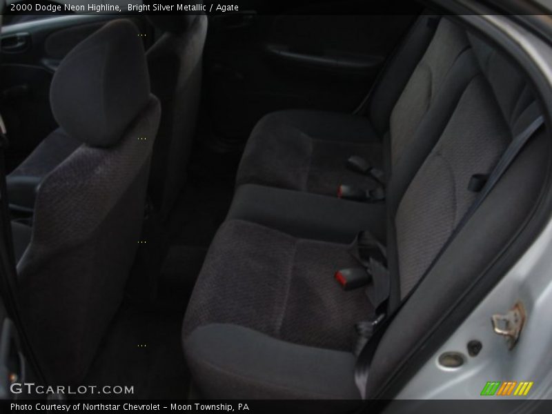 Bright Silver Metallic / Agate 2000 Dodge Neon Highline