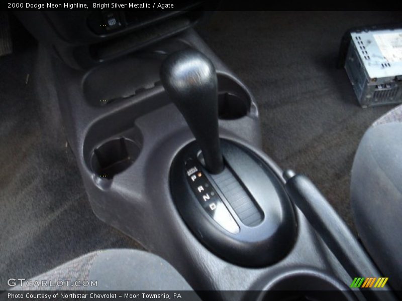 Bright Silver Metallic / Agate 2000 Dodge Neon Highline