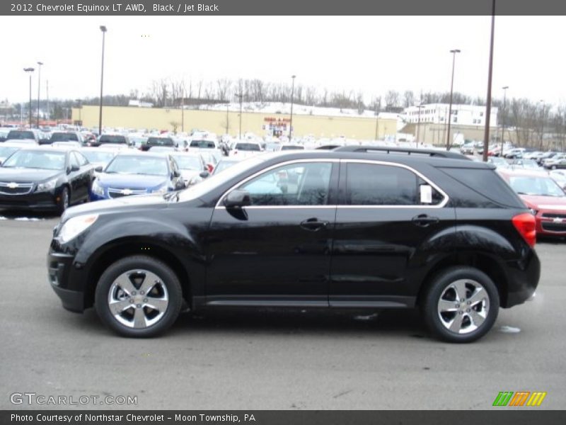 Black / Jet Black 2012 Chevrolet Equinox LT AWD