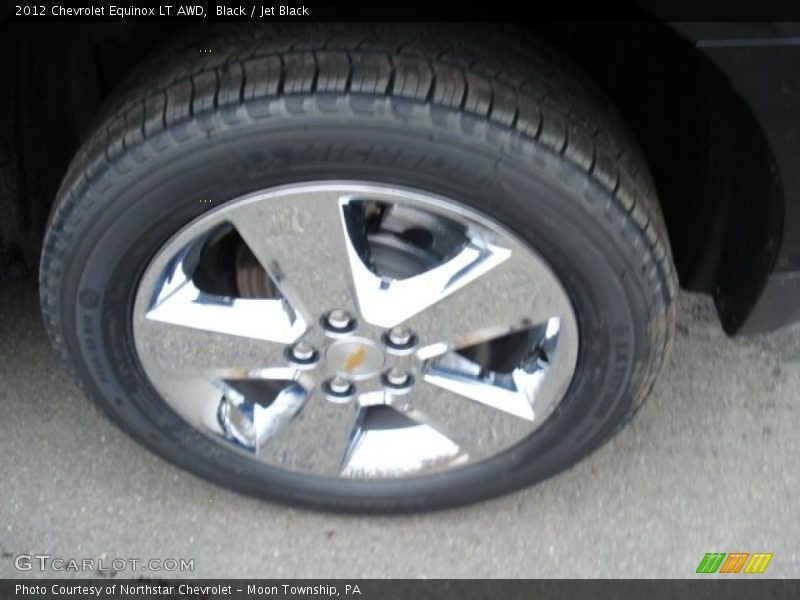 Black / Jet Black 2012 Chevrolet Equinox LT AWD
