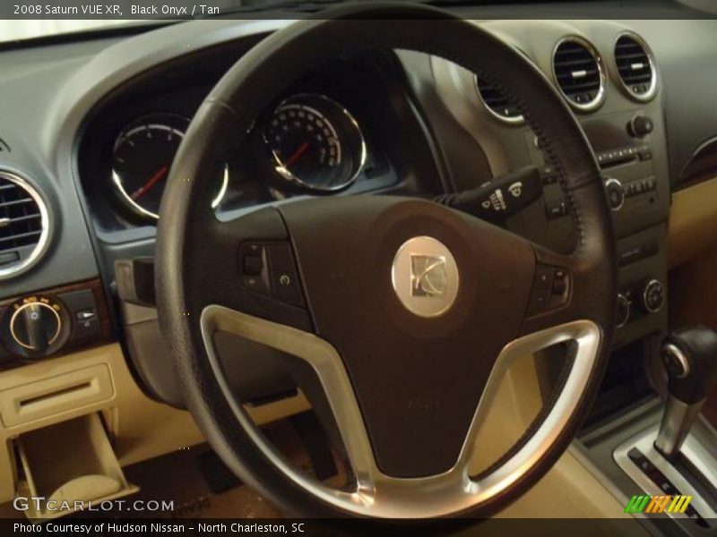 Black Onyx / Tan 2008 Saturn VUE XR
