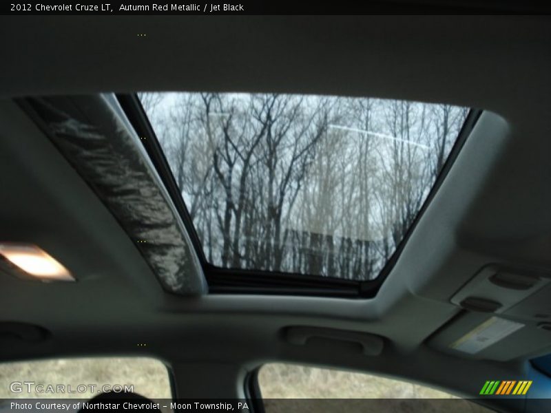 Autumn Red Metallic / Jet Black 2012 Chevrolet Cruze LT
