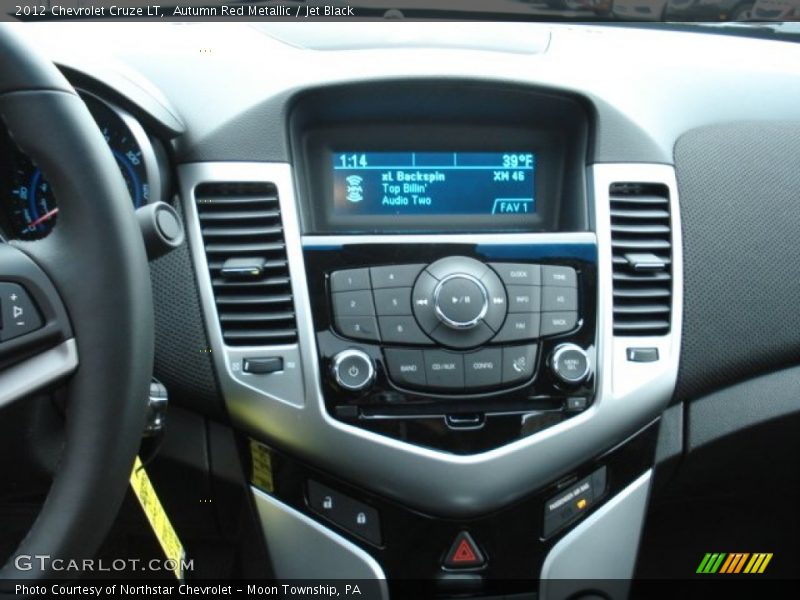Autumn Red Metallic / Jet Black 2012 Chevrolet Cruze LT