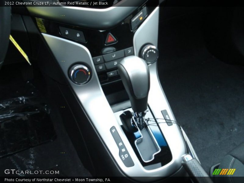 Autumn Red Metallic / Jet Black 2012 Chevrolet Cruze LT