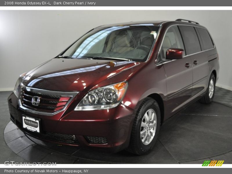 Dark Cherry Pearl / Ivory 2008 Honda Odyssey EX-L