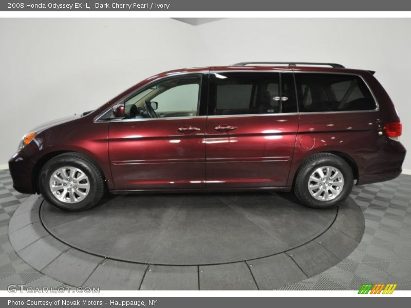 Dark Cherry Pearl / Ivory 2008 Honda Odyssey EX-L