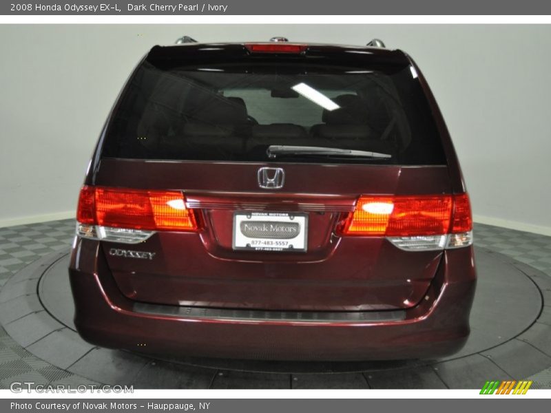 Dark Cherry Pearl / Ivory 2008 Honda Odyssey EX-L