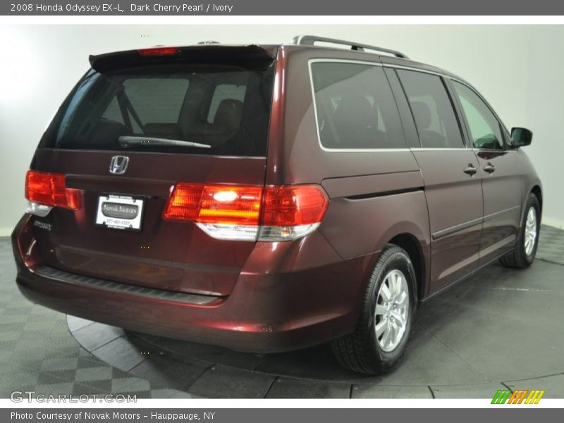 Dark Cherry Pearl / Ivory 2008 Honda Odyssey EX-L