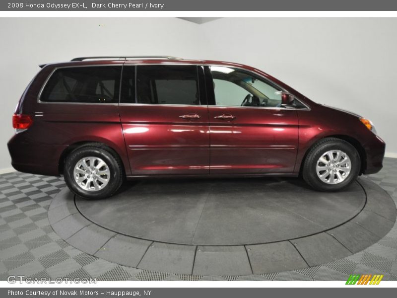Dark Cherry Pearl / Ivory 2008 Honda Odyssey EX-L
