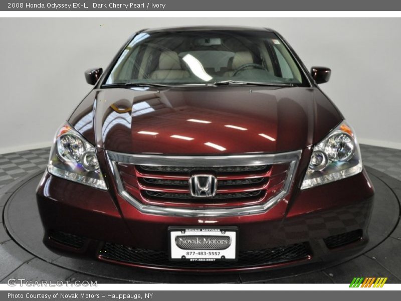 Dark Cherry Pearl / Ivory 2008 Honda Odyssey EX-L