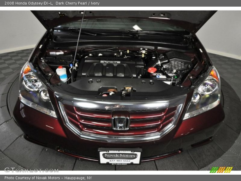 Dark Cherry Pearl / Ivory 2008 Honda Odyssey EX-L