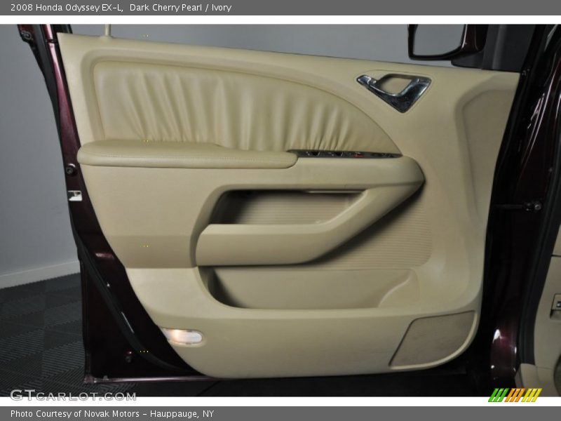 Dark Cherry Pearl / Ivory 2008 Honda Odyssey EX-L