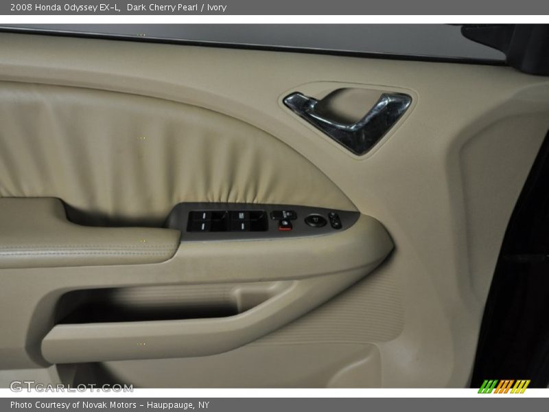Dark Cherry Pearl / Ivory 2008 Honda Odyssey EX-L