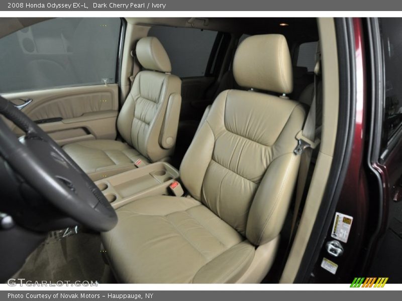 Dark Cherry Pearl / Ivory 2008 Honda Odyssey EX-L