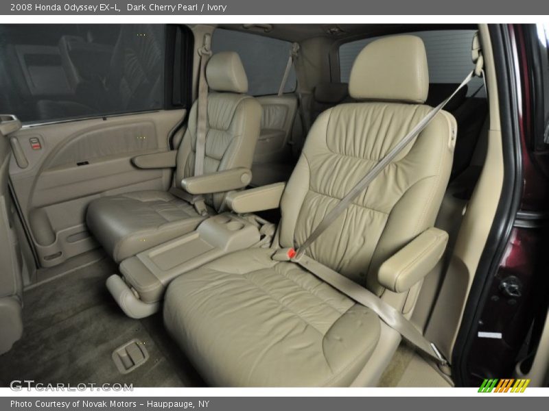 Dark Cherry Pearl / Ivory 2008 Honda Odyssey EX-L