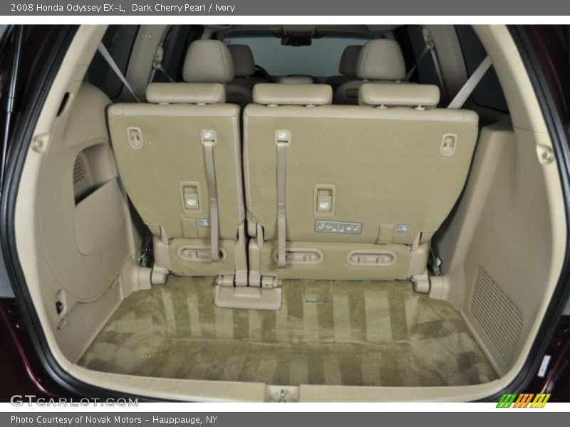 Dark Cherry Pearl / Ivory 2008 Honda Odyssey EX-L