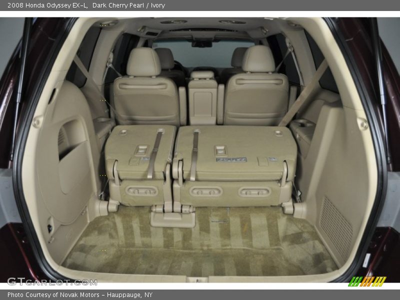 Dark Cherry Pearl / Ivory 2008 Honda Odyssey EX-L