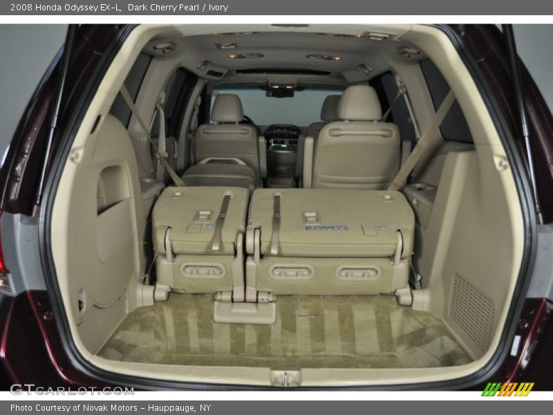 Dark Cherry Pearl / Ivory 2008 Honda Odyssey EX-L