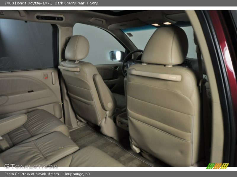 Dark Cherry Pearl / Ivory 2008 Honda Odyssey EX-L