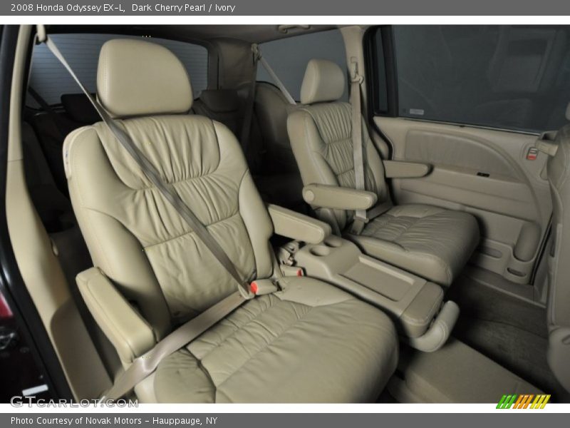 Dark Cherry Pearl / Ivory 2008 Honda Odyssey EX-L