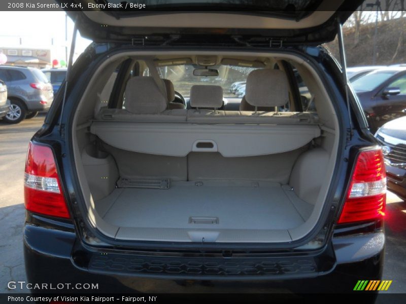 Ebony Black / Beige 2008 Kia Sorento LX 4x4